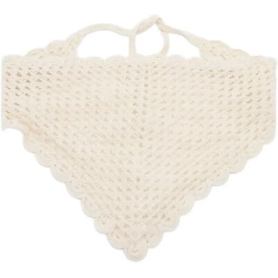 Mango Crochet Knit Handkerchief ONE SIZE LIGHT BEIGE ONE SIZE Mango Crochet Knit Handkerchief ONE SIZE LIGHT BEIGE ONE SIZE