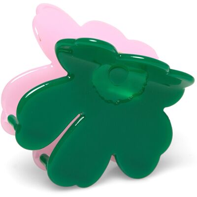 Marimekko Unikko Hair Clip S Two-Tone ONE SIZE PINK, DARK GREEN ONE SIZE Marimekko Unikko Hair Clip S Two-Tone ONE SIZE PINK, DARK GREEN ONE SIZE
