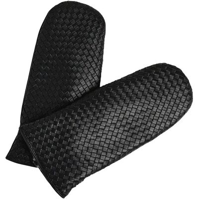 Markberg Embambg Mitten, Weave L BLACK L Markberg Embambg Mitten, Weave L BLACK L