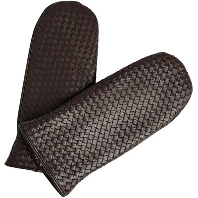 Markberg Embambg Mitten, Weave S DARK BROWN S Markberg Embambg Mitten, Weave S DARK BROWN S