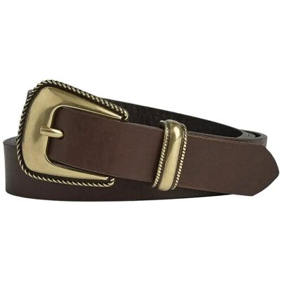 Markberg Paigembg 105 DARK BROWN W/BR. GOLD 105 Markberg Paigembg 105 DARK BROWN W/BR. GOLD 105