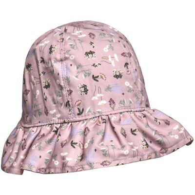 Melton Bell Hat W/Print 43 ALT ROSA 43 Melton Bell Hat W/Print 43 ALT ROSA 43