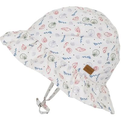 Melton Shells Bell Hat 45 SNOW WHITE 45 Melton Shells Bell Hat 45 SNOW WHITE 45