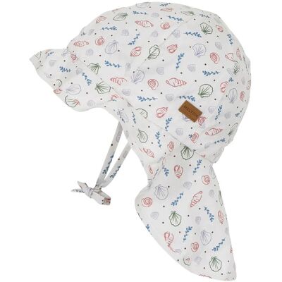 Melton Shells Cap - Neck Shade 47 SNOW WHITE 47 Melton Shells Cap - Neck Shade 47 SNOW WHITE 47