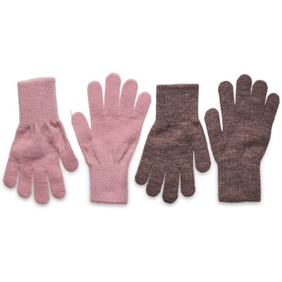 Melton Comfy Gloves 2-Pack 7-11Y MIX DENVER MEL ALT ROSA 7-11Y Melton Comfy Gloves 2-Pack 7-11Y MIX DENVER MEL ALT ROSA 7-11Y