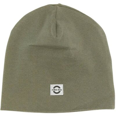 mikk-line Cotton Hat - Solid 98/104 DUSTY OLIVE 98/104 mikk-line Cotton Hat - Solid 98/104 DUSTY OLIVE 98/104