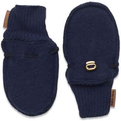mikk-line Wool Mittens 86-92 BLUE NIGHTS 86-92 mikk-line Wool Mittens 86-92 BLUE NIGHTS 86-92