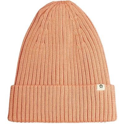 Mini Rodini Knitted Rib Fold Up Hat 52/54 PINK 52/54 Mini Rodini Knitted Rib Fold Up Hat 52/54 PINK 52/54