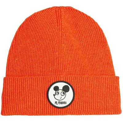 Mini Rodini Ritzratz Patch Wool Blend Beanie 44/46 RED 44/46 Mini Rodini Ritzratz Patch Wool Blend Beanie 44/46 RED 44/46