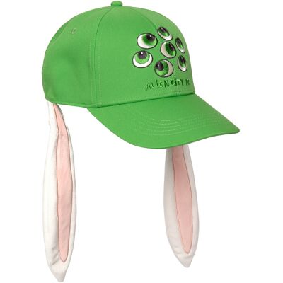 Mini Rodini Aliens Unlimited Rabbit Ear Cap 52/54 GREEN 52/54 Mini Rodini Aliens Unlimited Rabbit Ear Cap 52/54 GREEN 52/54