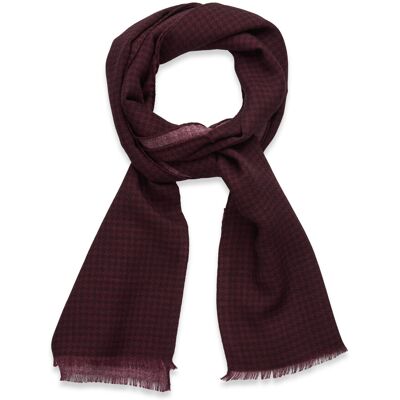 Morris Mixed Wool Scarf ONE SIZE WINE RED ONE SIZE Morris Mixed Wool Scarf ONE SIZE WINE RED ONE SIZE