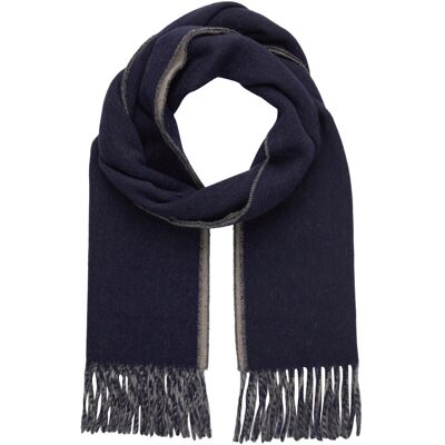 Morris Double Face Scarf ONE SIZE NAVY ONE SIZE Morris Double Face Scarf ONE SIZE NAVY ONE SIZE