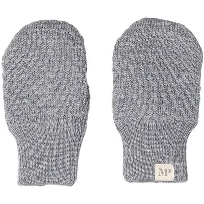 mp Denmark Oslo Mittens 0-1Y GREY MELANGE 0-1Y mp Denmark Oslo Mittens 0-1Y GREY MELANGE 0-1Y