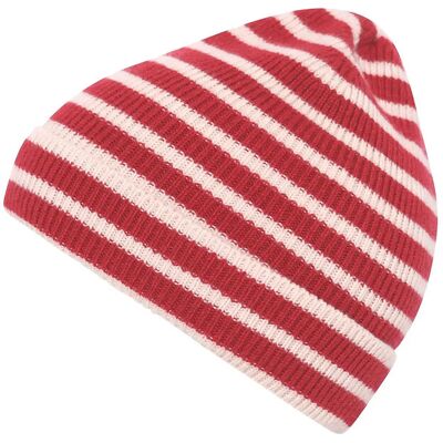 mp Denmark Bergen Striped Beanie 55/57 SCARLET SMILE 55/57 mp Denmark Bergen Striped Beanie 55/57 SCARLET SMILE 55/57