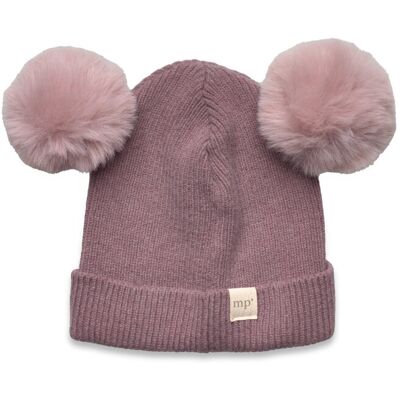 mp Denmark Bergen Hat - Pompons 47/49 GRAPE SHAKE 47/49 mp Denmark Bergen Hat - Pompons 47/49 GRAPE SHAKE 47/49