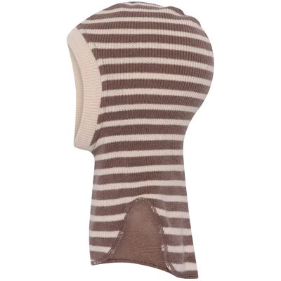 mp Denmark Bergen Striped Balaclava 49 SMOKED WOOD 49 mp Denmark Bergen Striped Balaclava 49 SMOKED WOOD 49