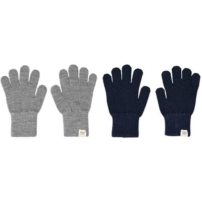 mp Denmark Comfy Gloves 2-Pack 3-6Y GREY MAL. 3-6Y mp Denmark Comfy Gloves 2-Pack 3-6Y GREY MAL. 3-6Y