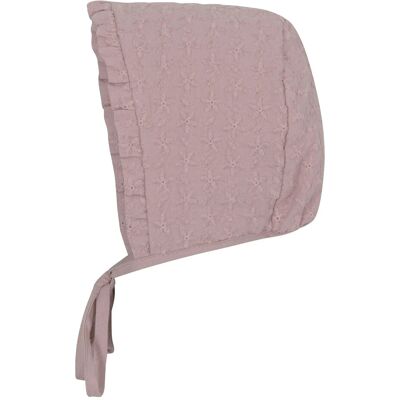 mp Denmark Flora Baby Bonnet 45 ROSE GREY 45 mp Denmark Flora Baby Bonnet 45 ROSE GREY 45