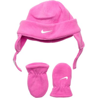 Nike Nan Swoosh Baby Fleece Cap / Nan Swoosh Baby Fleece Cap ONE SIZE PLAYFUL PINK ONE SIZE Nike Nan Swoosh Baby Fleece Cap / Nan Swoosh Baby Fleece Cap ONE SIZE PLAYFUL PINK ONE SIZE