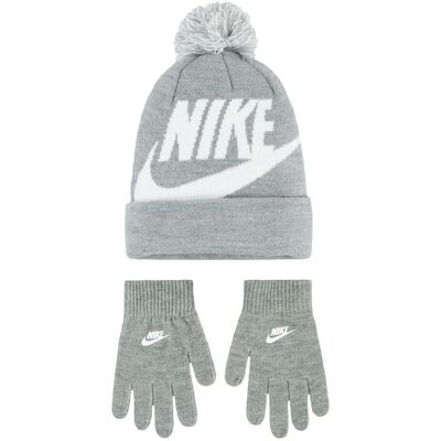 Nike Beanie Sets ONE SIZE DK GREY HEATHER ONE SIZE Nike Beanie Sets ONE SIZE DK GREY HEATHER ONE SIZE