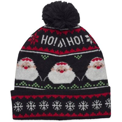 ONLY Onlvivienne Xmas Beanie Acc ONE SIZE BLACK ONE SIZE ONLY Onlvivienne Xmas Beanie Acc ONE SIZE BLACK ONE SIZE