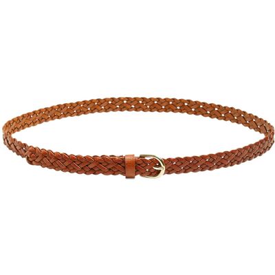 Pieces Pcavery Leather Braided Slim Belt Noos 85 COGNAC 85 Pieces Pcavery Leather Braided Slim Belt Noos 85 COGNAC 85