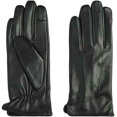 Pieces Pcnellie Leather Smart Glove Noos S BLACK S Pieces Pcnellie Leather Smart Glove Noos S BLACK S