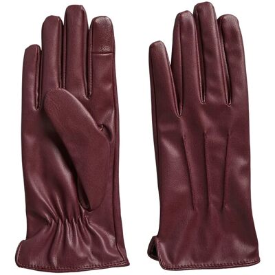 Pieces Pccellie Smart Gloves Noos Wb L TAWNY PORT L Pieces Pccellie Smart Gloves Noos Wb L TAWNY PORT L