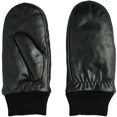 Pieces Pcnellie New Leather Mittens Noos L BLACK L Pieces Pcnellie New Leather Mittens Noos L BLACK L