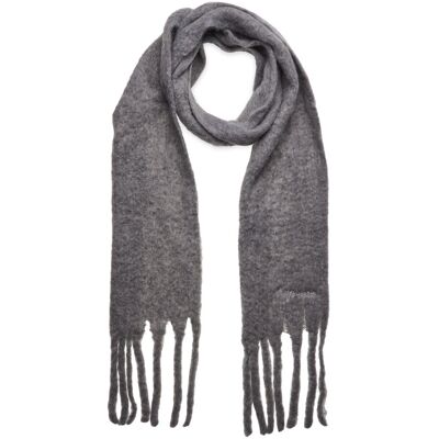 Pieces Pcnilea Long Scarf Pb Bc ONE SIZE LIGHT GREY MELANGE ONE SIZE Pieces Pcnilea Long Scarf Pb Bc ONE SIZE LIGHT GREY MELANGE ONE SIZE