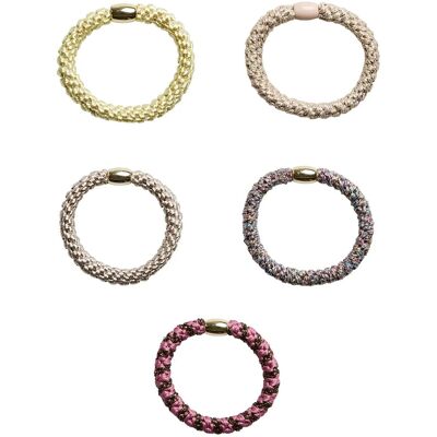 Pieces Pcjasmina Hair Elastic 5-Pack D2D ONE SIZE SAFETY YELLOW ONE SIZE Pieces Pcjasmina Hair Elastic 5-Pack D2D ONE SIZE SAFETY YELLOW ONE SIZE