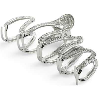 Pieces Pcotelia Hairshark D2D ONE SIZE SILVER COLOUR ONE SIZE Pieces Pcotelia Hairshark D2D ONE SIZE SILVER COLOUR ONE SIZE