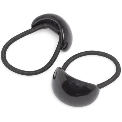 Pieces Pcrylla O Hair Elastic 2-Pack ONE SIZE BLACK ONE SIZE Pieces Pcrylla O Hair Elastic 2-Pack ONE SIZE BLACK ONE SIZE