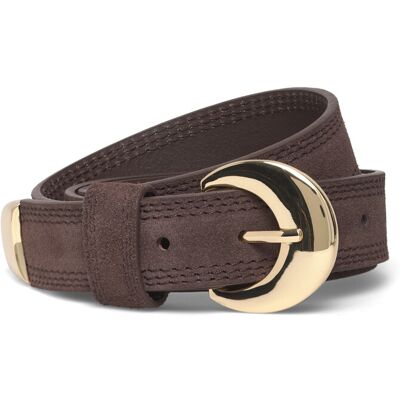 Pieces Pcbaria Suede Jeans Belt 85 COFFEE QUARTZ 85 Pieces Pcbaria Suede Jeans Belt 85 COFFEE QUARTZ 85