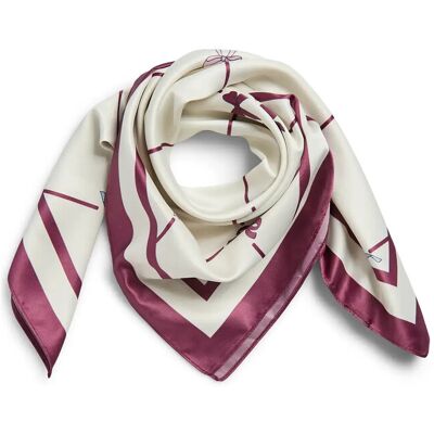 Pieces Pcbambi Square Scarf Bc ONE SIZE EGRET ONE SIZE Pieces Pcbambi Square Scarf Bc ONE SIZE EGRET ONE SIZE