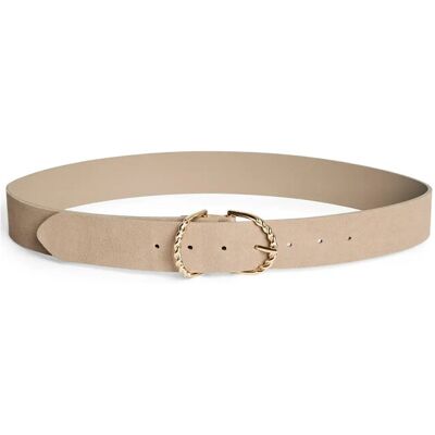 Pieces Pcginiesta Suede Jeans Belt 85 GREIGE 85 Pieces Pcginiesta Suede Jeans Belt 85 GREIGE 85