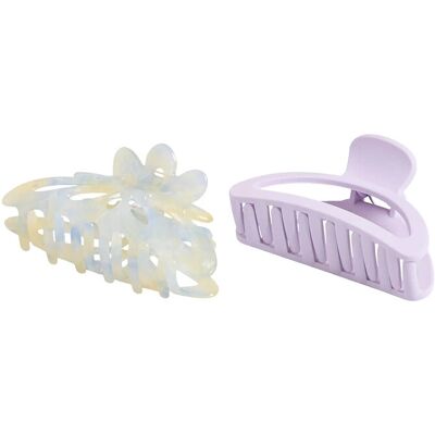 Pieces Pcmaili Hairshark 2-Pack Pp ONE SIZE PASTEL LILAC ONE SIZE Pieces Pcmaili Hairshark 2-Pack Pp ONE SIZE PASTEL LILAC ONE SIZE