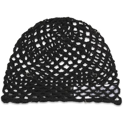 Pieces Pcanny Crochet Hat Bundle Pp ONE SIZE BLACK ONE SIZE Pieces Pcanny Crochet Hat Bundle Pp ONE SIZE BLACK ONE SIZE