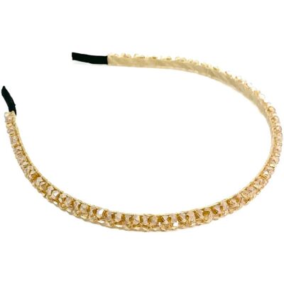 Pipol's Bazaar Chrissy Headband Champagne ONE SIZE GOLD ONE SIZE Pipol's Bazaar Chrissy Headband Champagne ONE SIZE GOLD ONE SIZE