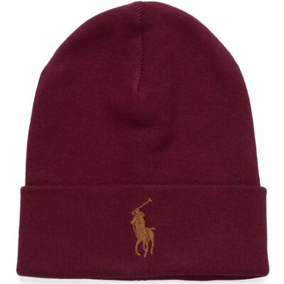 Polo Ralph Lauren Combed Cotton Beanie ONE SIZE CLASSIC WINE ONE SIZE Polo Ralph Lauren Combed Cotton Beanie ONE SIZE CLASSIC WINE ONE SIZE