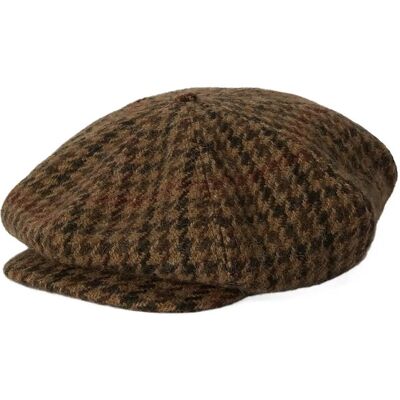 Polo Ralph Lauren Houndstooth Wool Tweed Newsboy Cap S/M LODEN MULTI S/M Polo Ralph Lauren Houndstooth Wool Tweed Newsboy Cap S/M LODEN MULTI S/M
