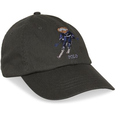 Polo Ralph Lauren 16/1 Twill-Wvn-Cap ONE SIZE DEEP GREY ONE SIZE Polo Ralph Lauren 16/1 Twill-Wvn-Cap ONE SIZE DEEP GREY ONE SIZE