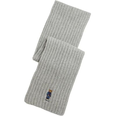 Polo Ralph Lauren Rws Wool Recyc Nyln-Denim Bear Scar ONE SIZE GREY ONE SIZE Polo Ralph Lauren Rws Wool Recyc Nyln-Denim Bear Scar ONE SIZE GREY ONE SIZE