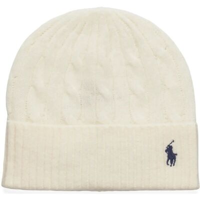 Polo Ralph Lauren Wool Blend-Wool Cashmere Cbl Bn ONE SIZE CREAM ONE SIZE Polo Ralph Lauren Wool Blend-Wool Cashmere Cbl Bn ONE SIZE CREAM ONE SIZE