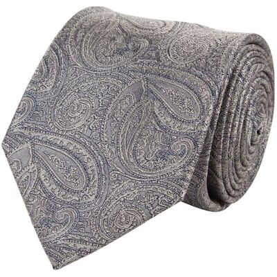 Portia 1924 Paisley Silk Tie ONE SIZE BEIGE ONE SIZE Portia 1924 Paisley Silk Tie ONE SIZE BEIGE ONE SIZE