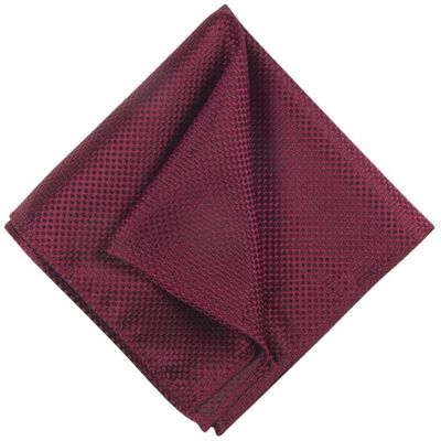 Portia 1924 Silk Pocket Square ONE SIZE BURGUNDY ONE SIZE Portia 1924 Silk Pocket Square ONE SIZE BURGUNDY ONE SIZE