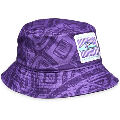 Quiksilver Classic Bucket ONE SIZE DUSTED PERI GLOBAL HEAT 64X64 ONE SIZE Quiksilver Classic Bucket ONE SIZE DUSTED PERI GLOBAL HEAT 64X64 ONE SIZE
