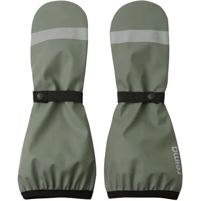 Reima Rain Mittens, Puro 2 GREYISH GREEN 2 Reima Rain Mittens, Puro 2 GREYISH GREEN 2