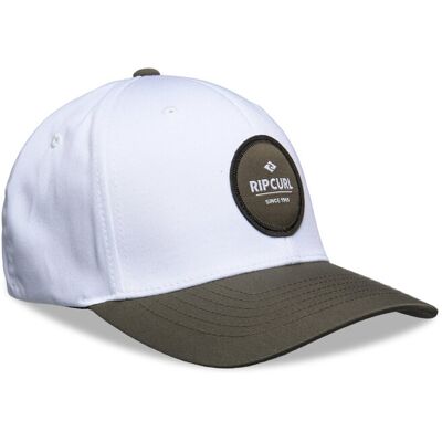 Rip Curl Routine Flexfit Cap TU BONE/GREEN TU Rip Curl Routine Flexfit Cap TU BONE/GREEN TU