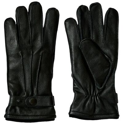 Selected Slmpoul Leather Gloves L/XL BLACK L/XL Selected Slmpoul Leather Gloves L/XL BLACK L/XL